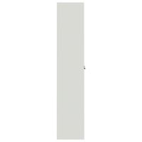 Miniatyr av produktbild för Dokumentskåp ljusgrå 105x40x180 cm stål