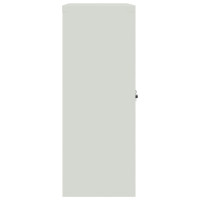 Miniatyr av produktbild för Dokumentskåp ljusgrå och mörkgrå 90x40x105 cm stål