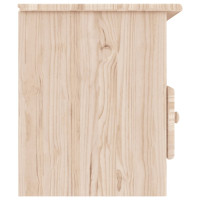 Produktbild för Tv-bänk med lådor ALTA 100x35x41 cm massiv furu