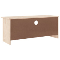 Produktbild för Tv-bänk med lådor ALTA 100x35x41 cm massiv furu