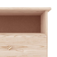 Produktbild för Tv-bänk med lådor ALTA 100x35x41 cm massiv furu