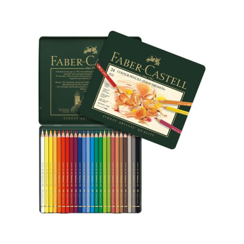 FABER-CASTELL Färgpenna FABER CASTELL Polychroms 24/fp