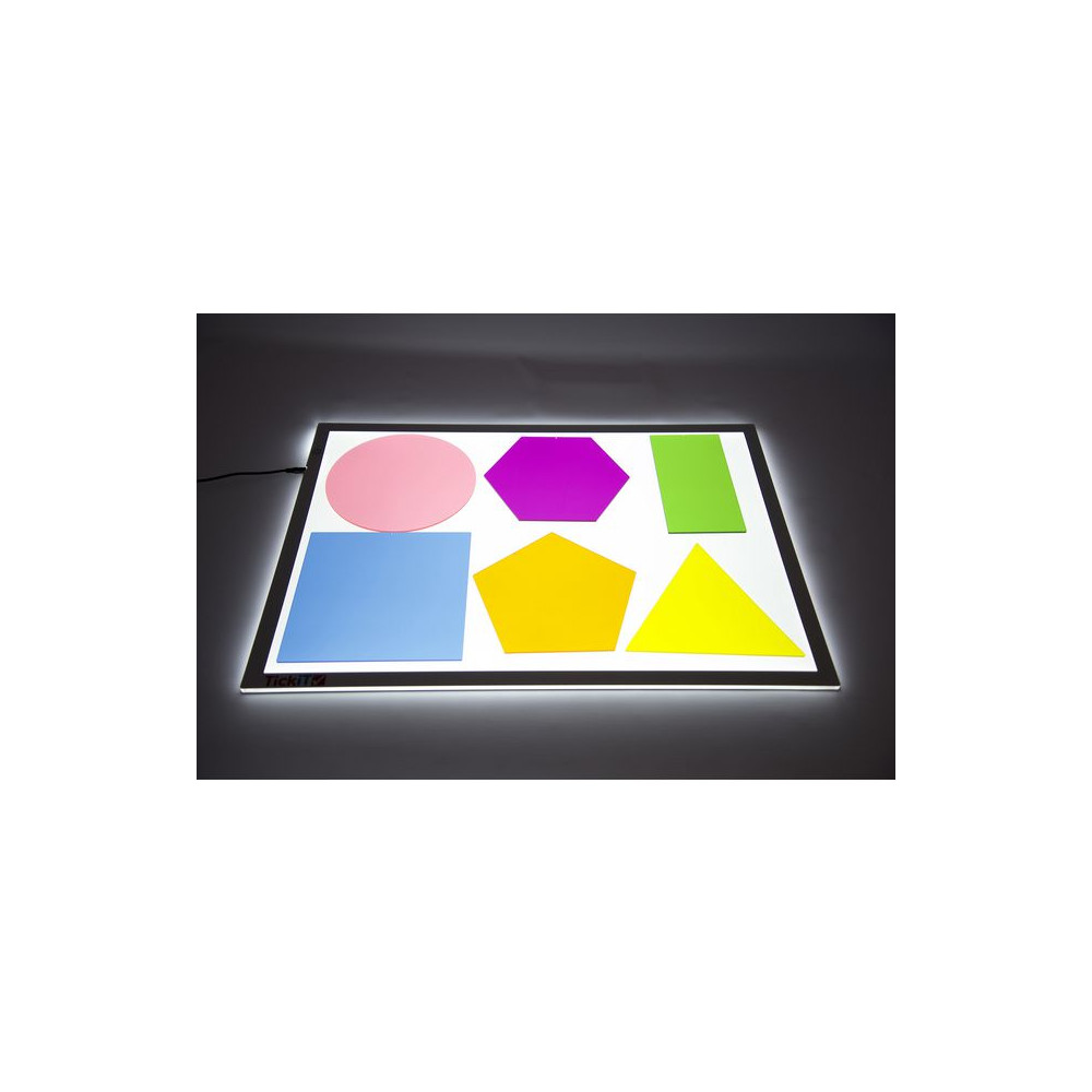Produktbild för Geometriska figurer för ljusbord 6/fp