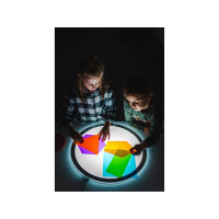 Produktbild för Geometriska figurer för ljusbord 6/fp