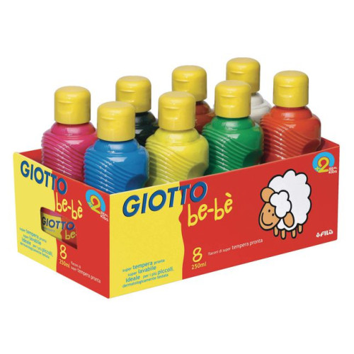 [NORDIC Brands] Akrylfärg Kids 250mlx8 färger