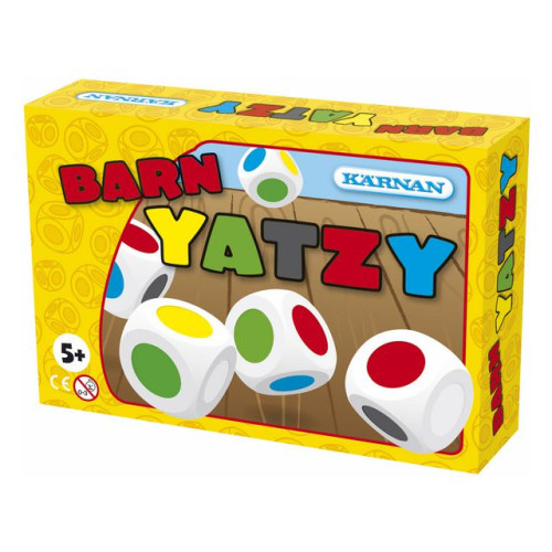 [NORDIC Brands] Spel Barnyatzy KÄRNAN färgtärningar trä