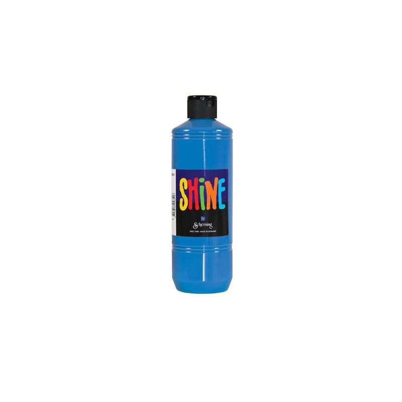 Produktbild för Glansfärg Glossy 500ml klarblå