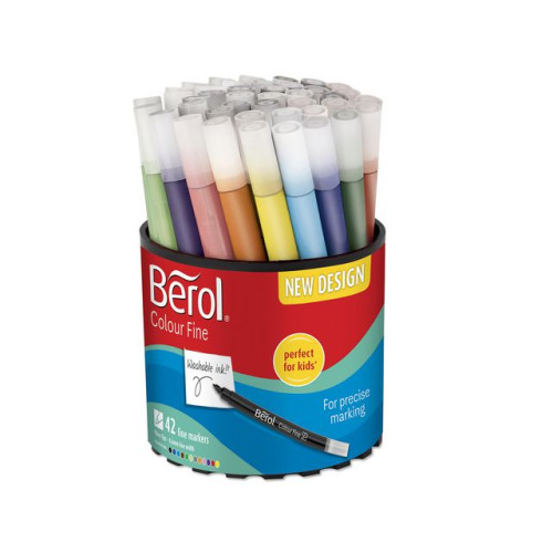 Berol Fiberpenna BEROL Colorfine 42/FP