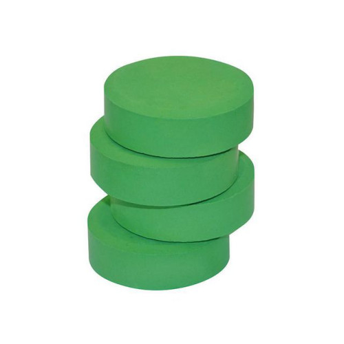 Playbox Färgpuckar 55-57 mm, grön 6/fp