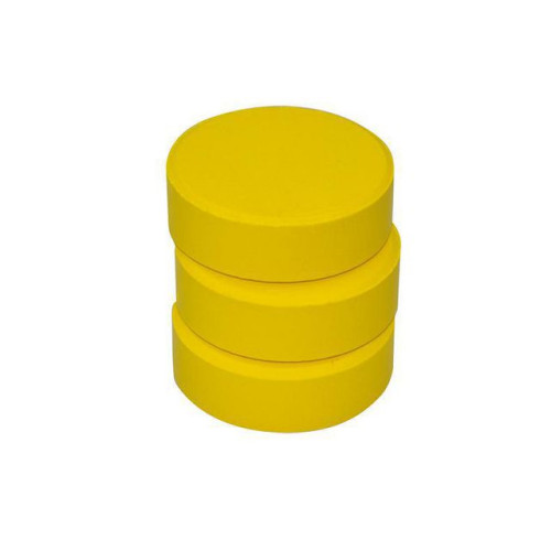 Playbox Färgpuckar 55-57 mm, gul 6/fp