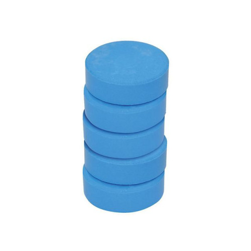 Playbox Färgpuckar 55-57 mm, blå 6/fp