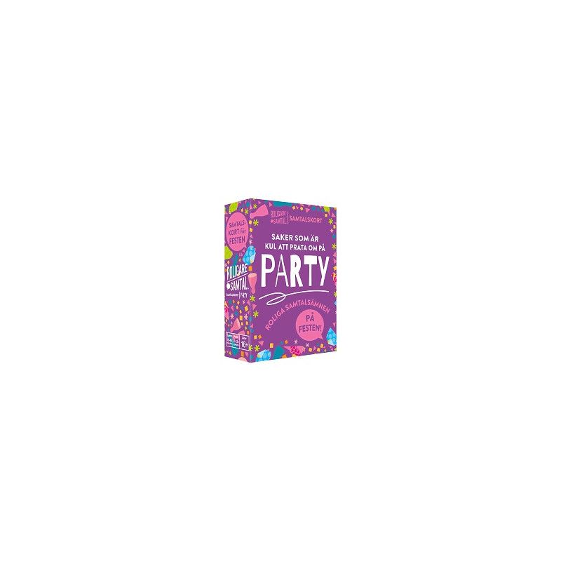 Produktbild för Spel Roligare Samtal - Party