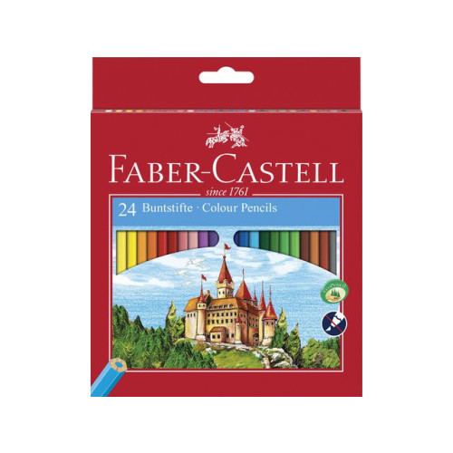 FABER-CASTELL Färgpenna Faber Castell Slott 24/fp