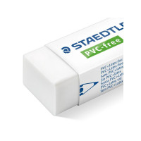 Produktbild för Radergummi Pvc-Fri 43x19x13mm vit