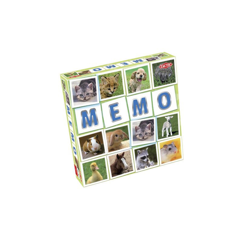 Produktbild för Spel MEMO djurungar