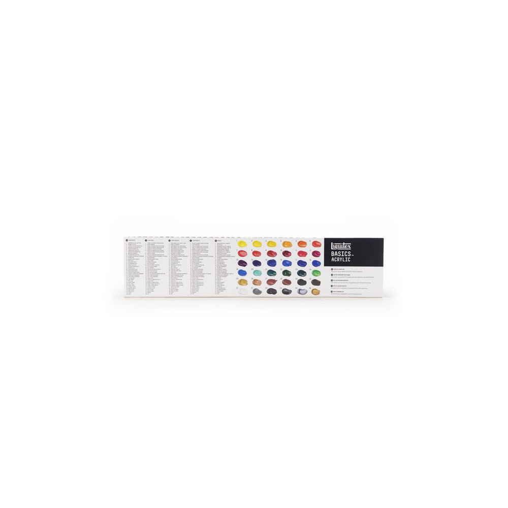 Produktbild för Akrylfärg Liquitex Basics 36x22 ml