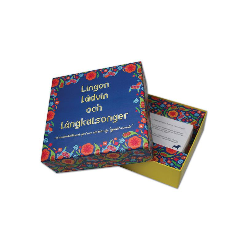 Produktbild för Spel Lingon, lådvin och långkalsonger