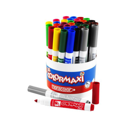 [NORDIC Brands] Fiberpenna Colormaxi 3x12 färger