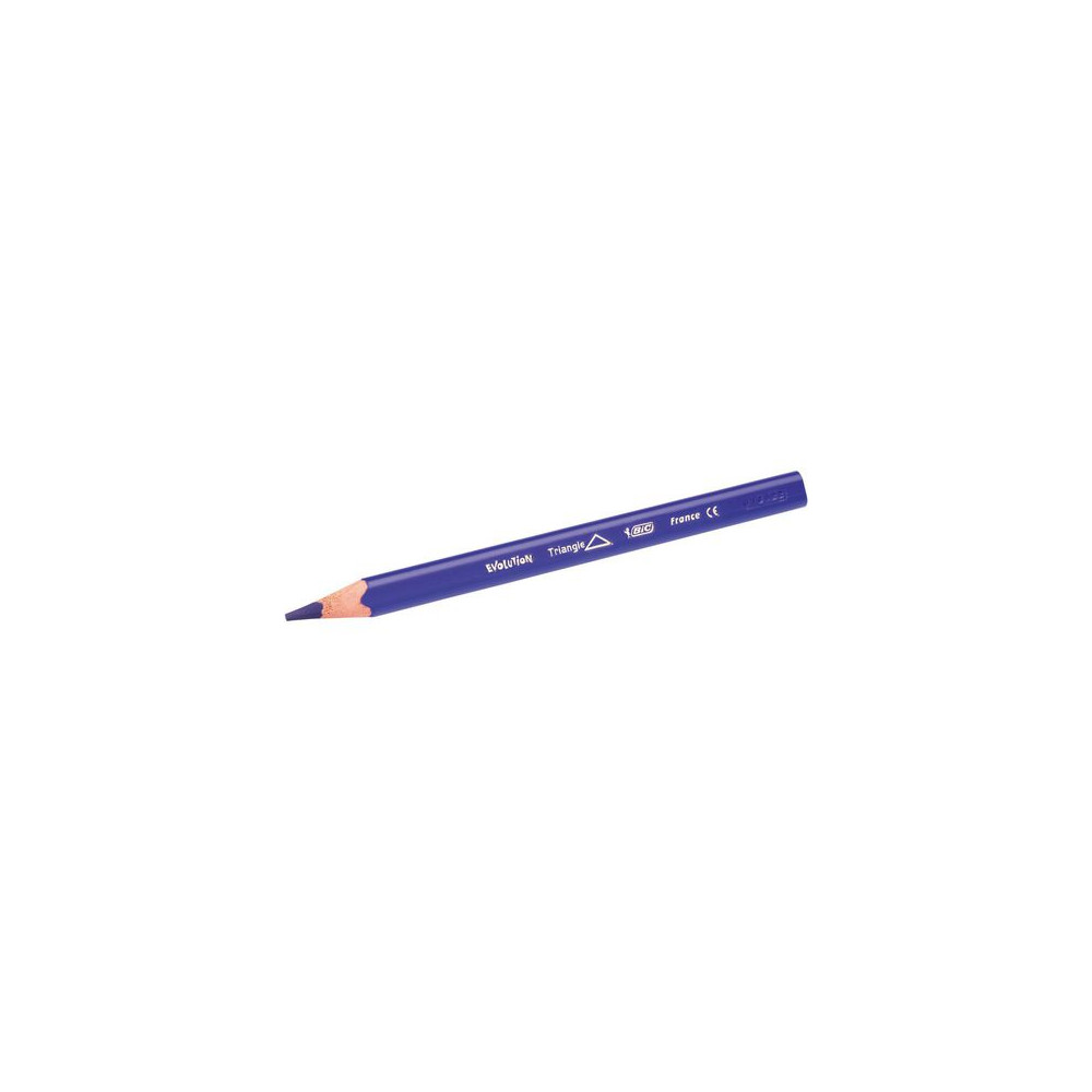 Produktbild för Färgpennna BIC Kids triangel 12 färger