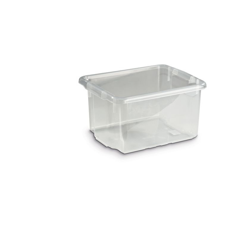 Produktbild för Förvaringsbox 15 L transparent