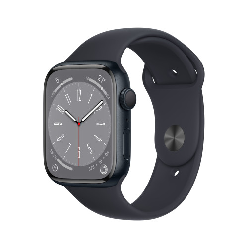 Apple Apple Watch Series 8 OLED 41 mm Digital 352 x 430 pixlar Pekskärm Svart Wi-Fi GPS