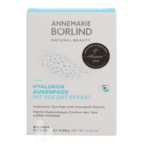 Annemarie Borlind Annemarie Borlind Hyalluronic Eye Pads