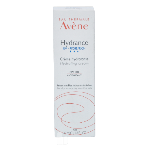 Avène Avene Hydrance Optimale Rich Hydrating Perf SPF30 40 ml Dam