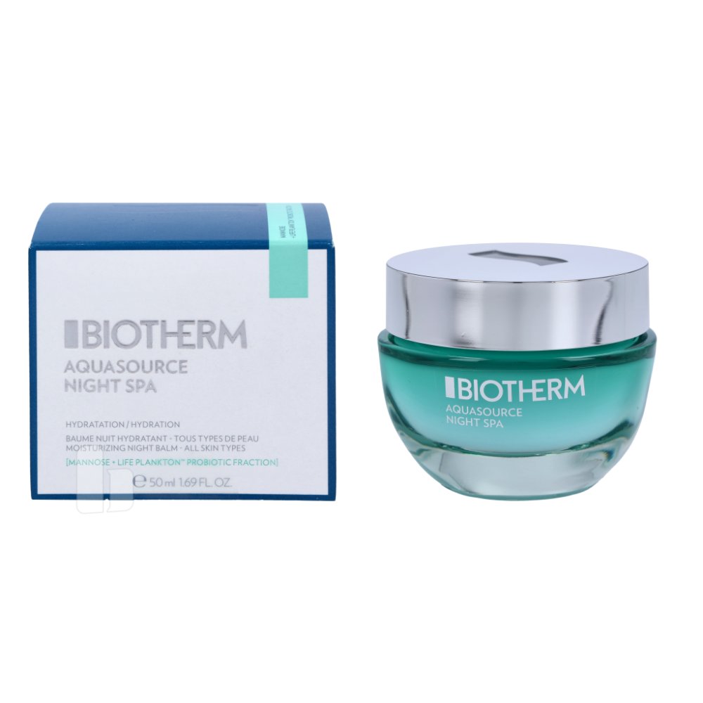 Produktbild för Biotherm Aquasource Night Spa For All Skin Types 50 ml Dam
