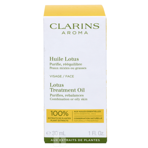 Clarins Clarins Lotus Face Treatment Oil