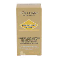 Produktbild för L'Occitane Immortelle Divine Eye & Lip Contour 15 ml Dam