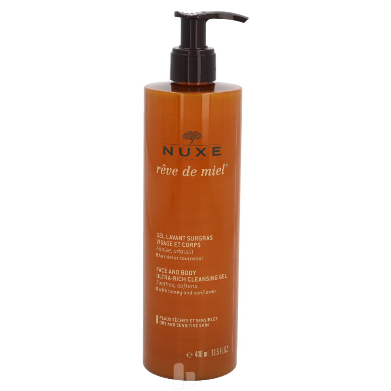 Produktbild för Nuxe Reve De Miel Face And Body Ultra-Rich Cleansing Gel