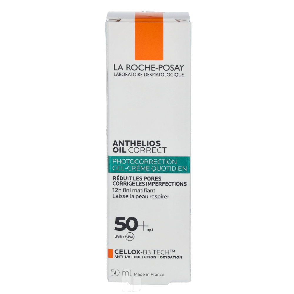Produktbild för LRP Anthelios Oil Correct Daily Oil-Free Fluid SPF50+ 50 ml