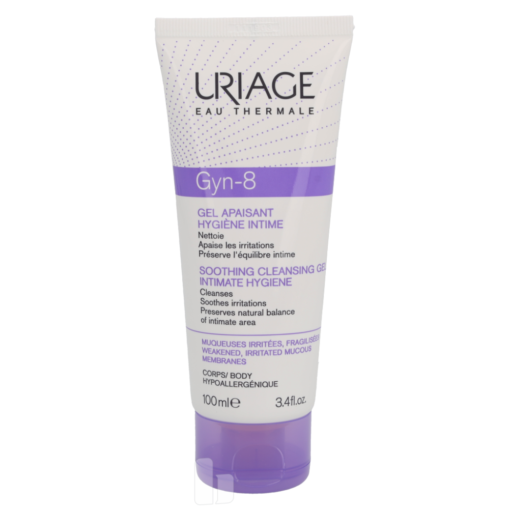 Produktbild för Uriage Gyn-8 Soothing Cleansing Gel 100 ml Dam