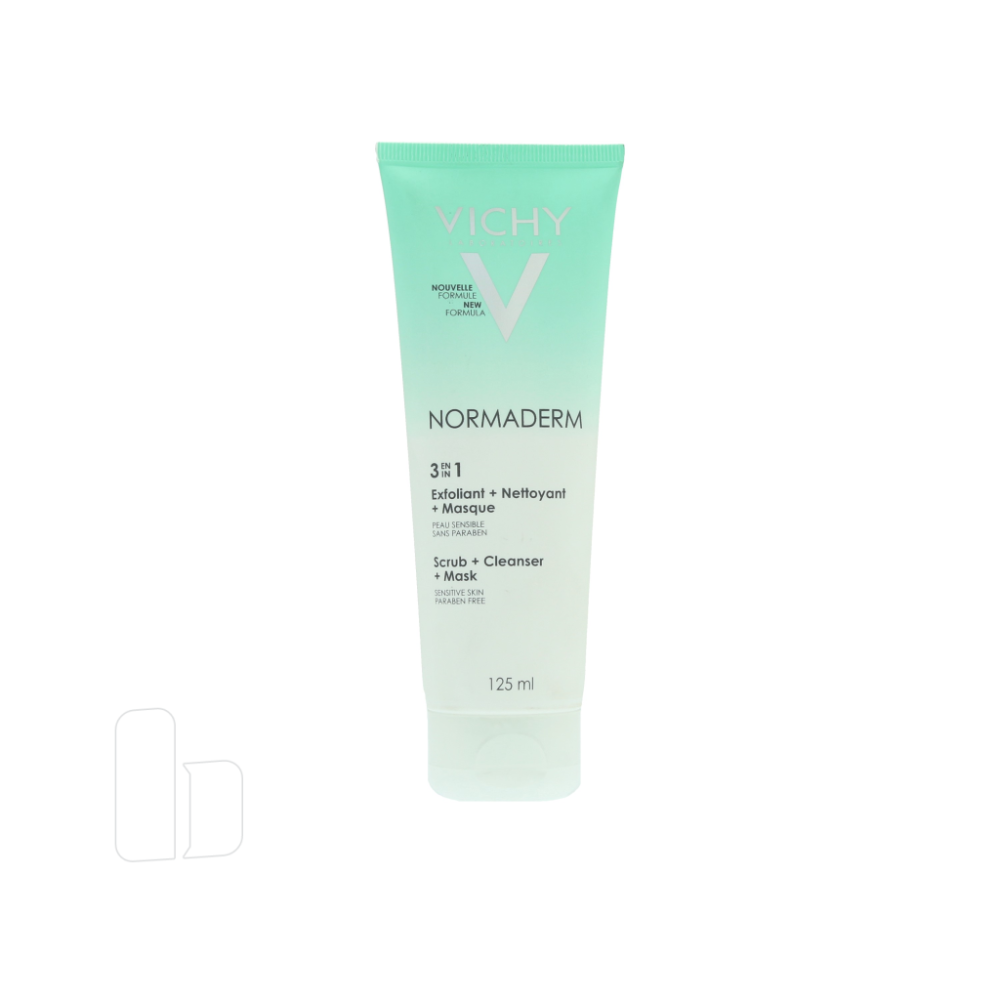 Produktbild för Vichy Normaderm Cleanser 3 In 1 Acne Treatment 125 ml Dam