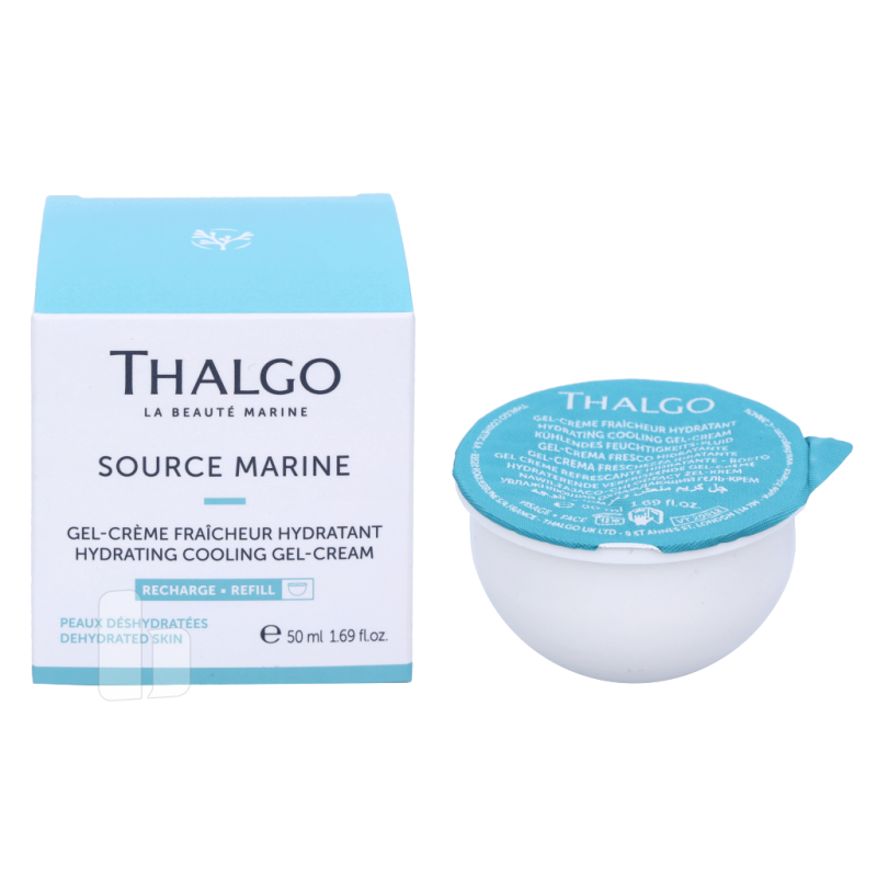 Produktbild för Thalgo Source Marine Hydrating Cooling Gel-Cream - Refill