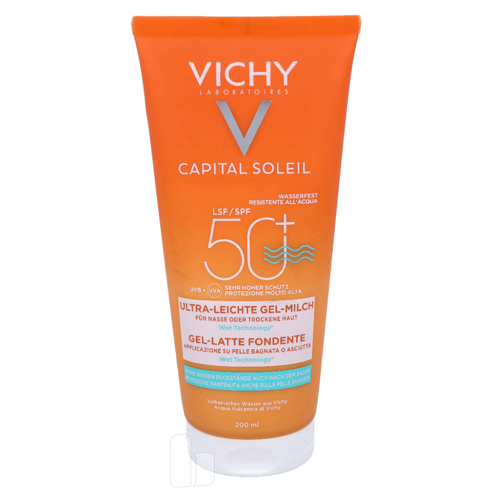 Produktbild för Vichy Ideal Soleil Ultra-Melting Milk Gel SPF50 200 ml Dam