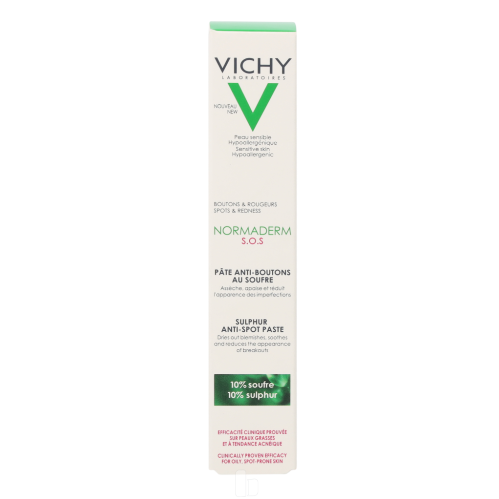 Produktbild för Vichy Normaderm S.O.S. Phytosolution Sulfur Anti-Spot Paste 20 ml Dam
