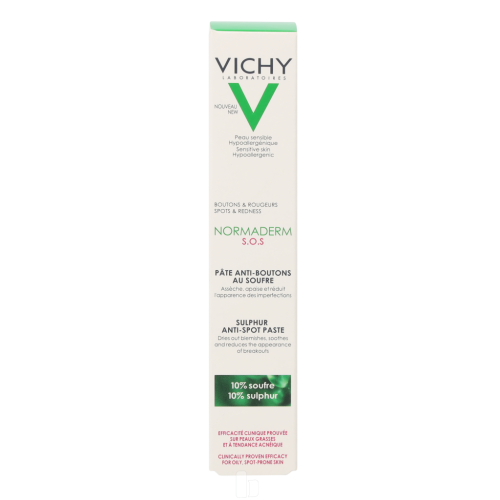 Vichy Vichy Normaderm S.O.S. Phytosolution Sulfur Anti-Spot Paste 20 ml Dam