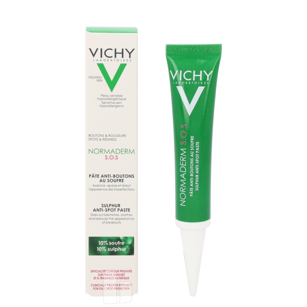 Produktbild för Vichy Normaderm S.O.S. Phytosolution Sulfur Anti-Spot Paste 20 ml Dam