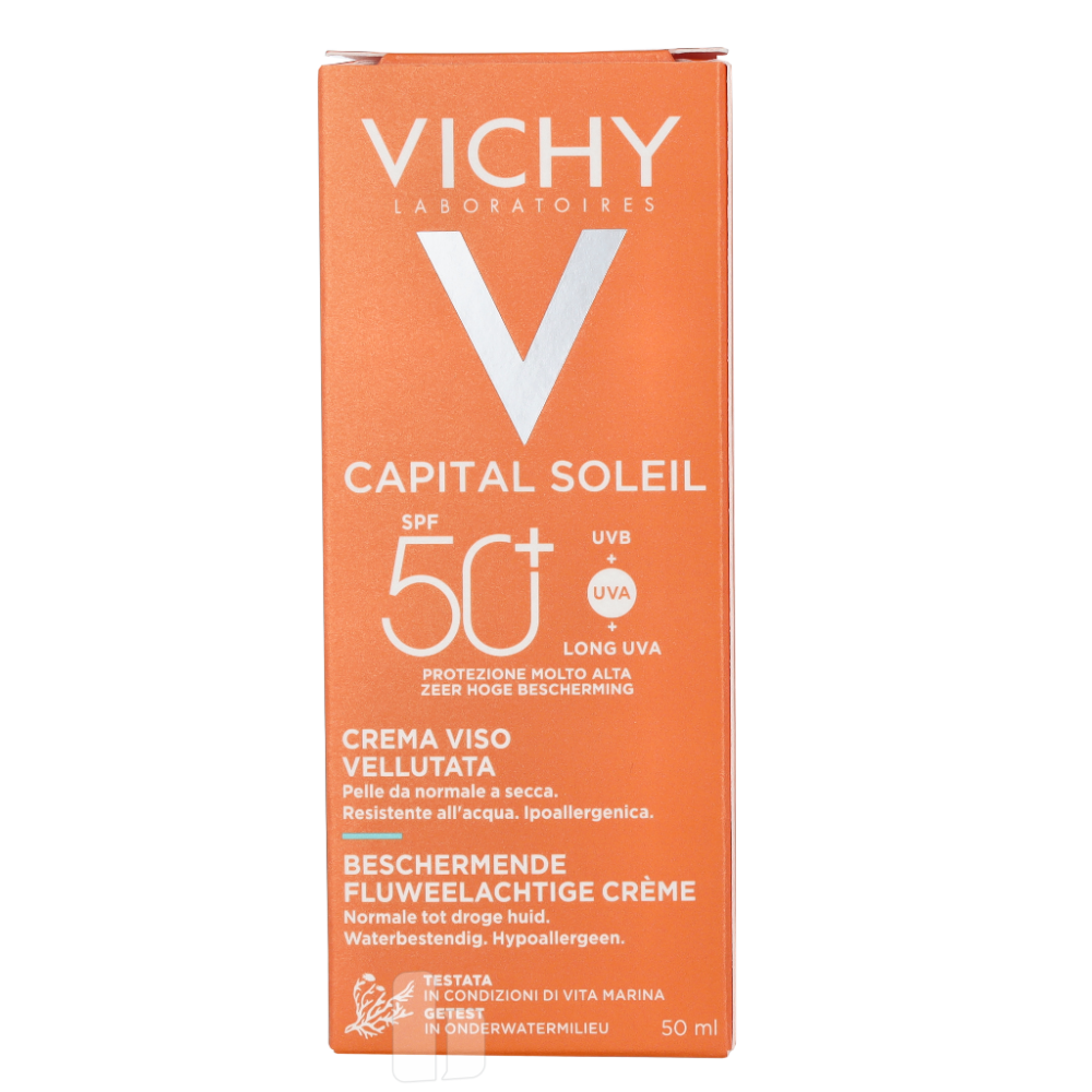Produktbild för Vichy Ideal Soleil Velvety Cream Complexion SPF50 50 ml Dam