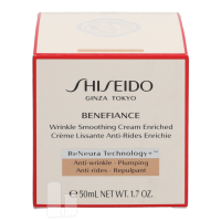 Produktbild för Shiseido Benefiance Wrinkle Smoothing Cream Enriched 50 ml Dam