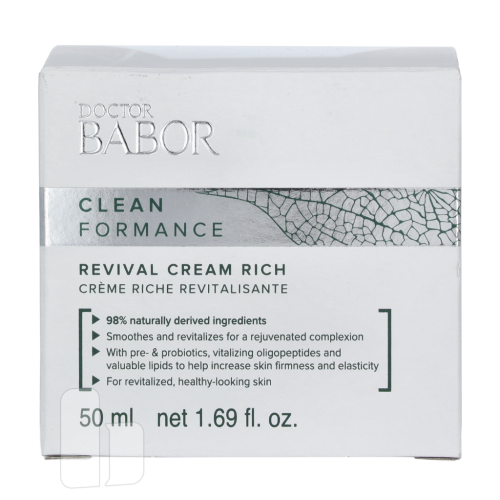 Babor Babor Clean Formance Revival Cream Rich