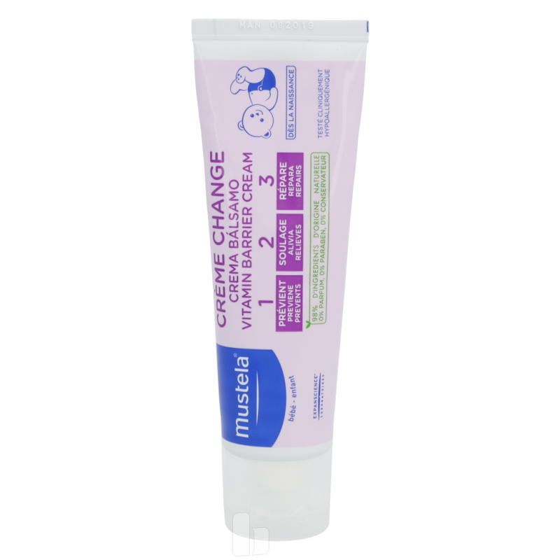 Produktbild för Mustela Creme Change Vitamin Barrier Cream