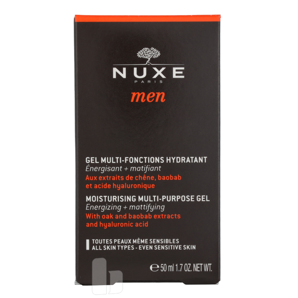 Produktbild för Nuxe Men Moisturizing Multi-Purpose Gel 50 ml Herr