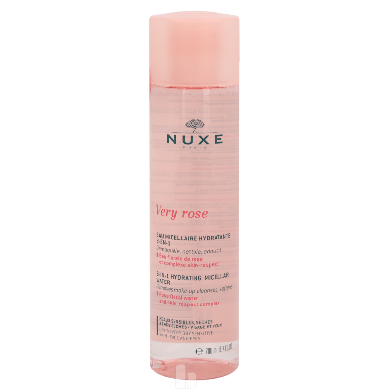 Produktbild för Nuxe Very Rose 3-In-1 Hydrating Micellar Water
