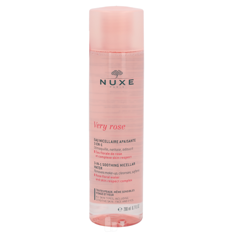 Produktbild för Nuxe Very Rose 3-In-1 Soothing Micellar Water