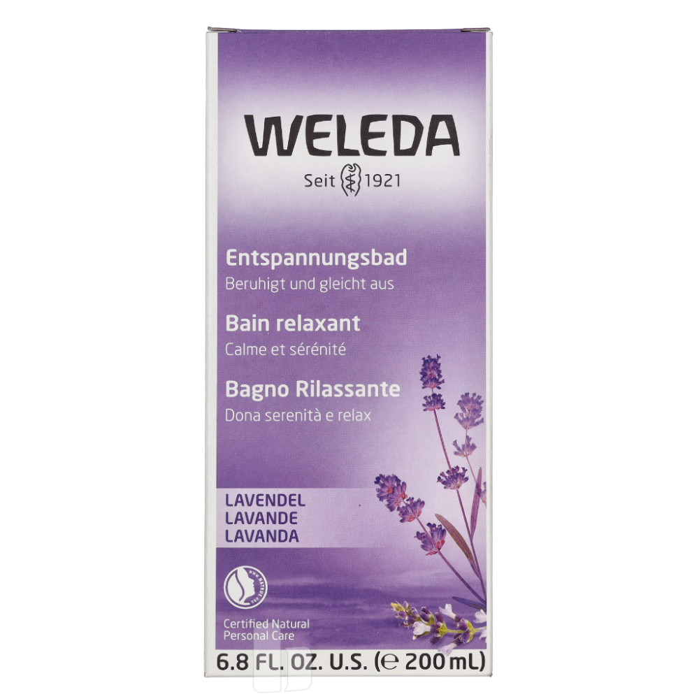 Produktbild för Weleda Lavender Relaxing Bath Milk 200 ml Dam