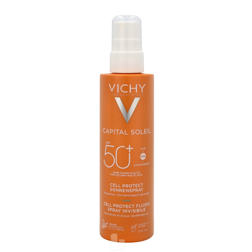 Vichy Vichy Capital Soleil Cell Protect Water Fluid Spray SPF50+ 200 ml Unisex
