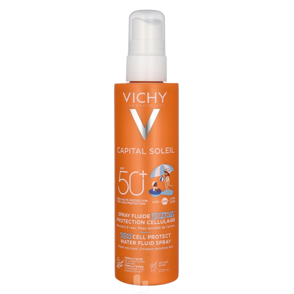 Produktbild för Vichy Capital Soleil Kids Cell Protect Fluid Spray SPF50+ 200 ml Unisex