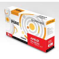 Produktbild för Sapphire PURE Radeon RX 7800 XT AMD 16 GB GDDR6
